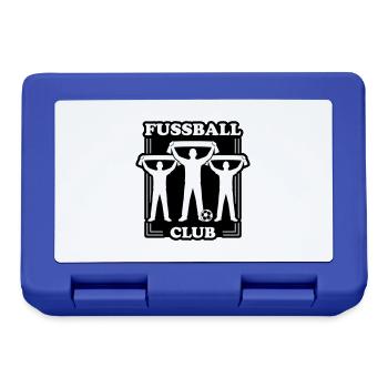 Fussball Club Fans - Brotdose - Royalblau - Vorne