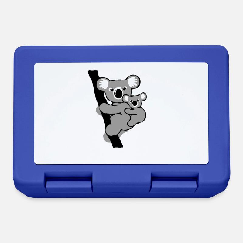 koala bär - Brotdose - Royalblau