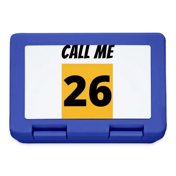 Call Me 26 - Brotdose - Royalblau - Vorne