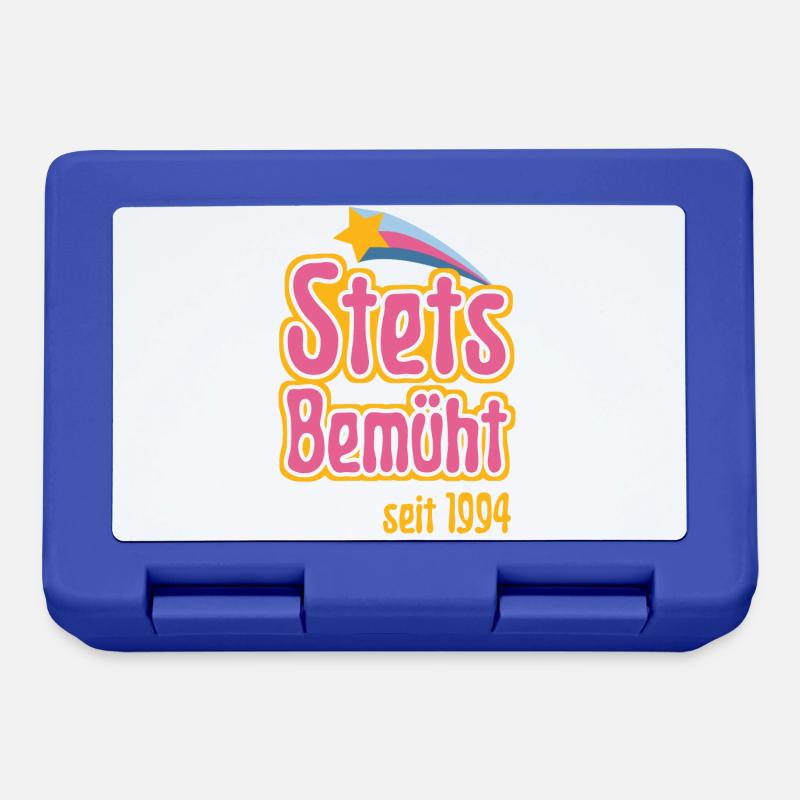 Stets Bemüht seit 1994 - Brotdose - Royalblau