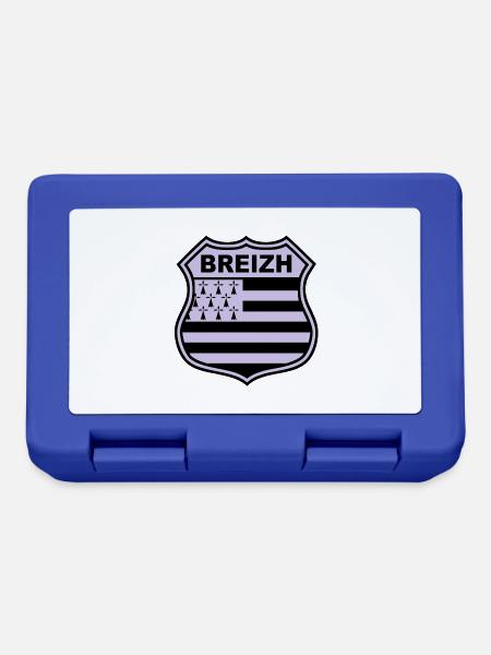 breizh bretagne - Boîte à goûter - bleu royal