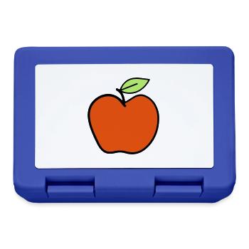 apple1 - Lunchbox - royal blue - Front