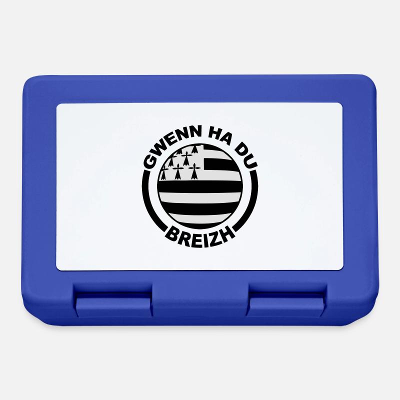 Gwenn ha Du - Boîte à goûter - bleu royal