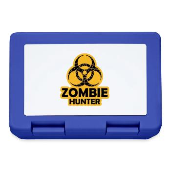 zombie hunter Halloween quote - Lunchbox - royal blue - Front