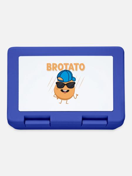 Brotato Potato Vegetable - Brotdose - Royalblau