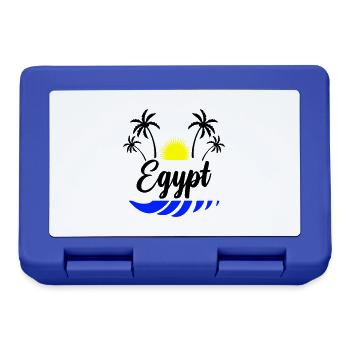 Égypte - Boîte à goûter - bleu royal - Devant