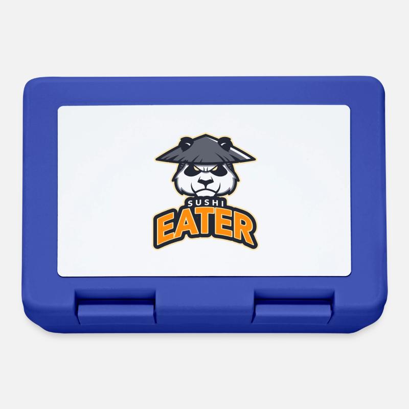 Sushi Eater - Lunchbox - royal blue