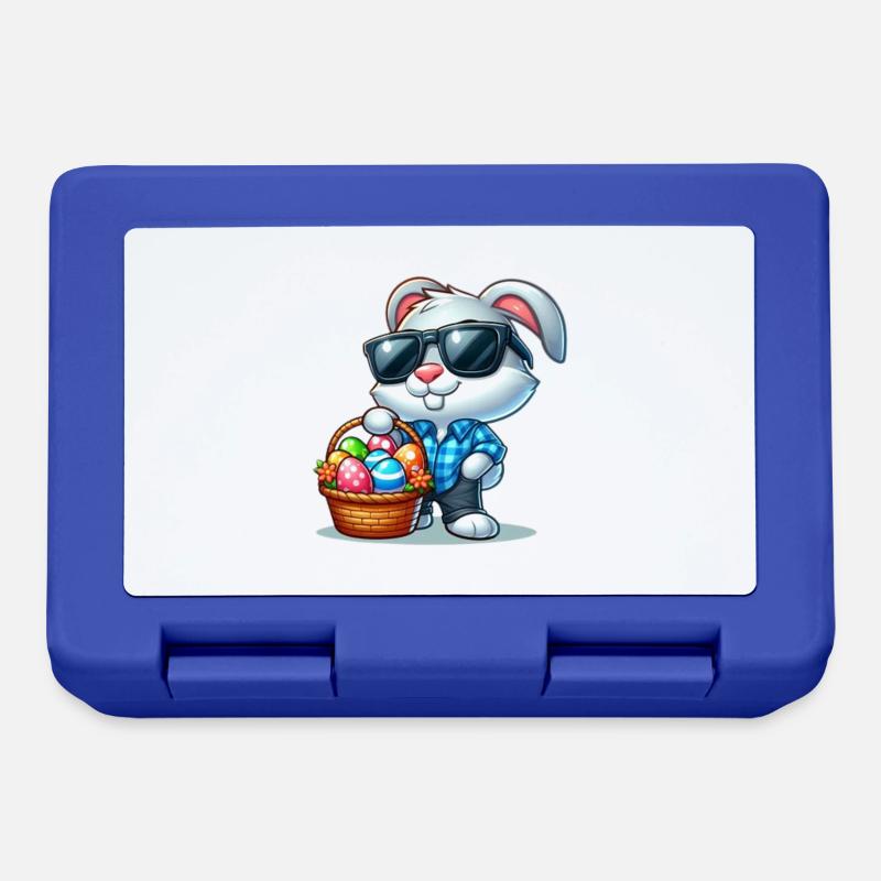 Happy Easter - Lunchbox - royal blue