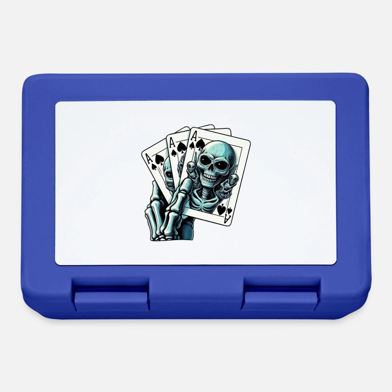 Jeu de cartes Alien - Boîte à goûter - bleu royal