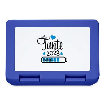 tante 2023 - Brotdose - Royalblau - Vorne