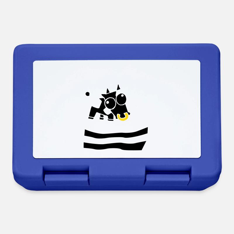 Breizh Bretagne - Boîte à goûter - bleu royal