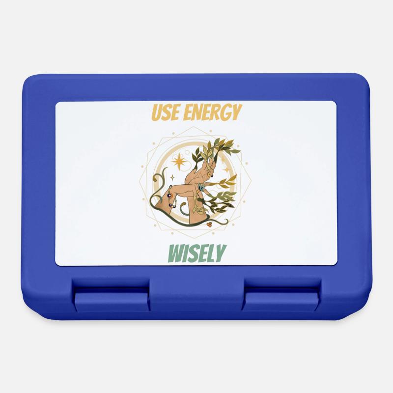 Use Energy Wisely: Elevate Spells Spooky season - Lunchbox - royal blue