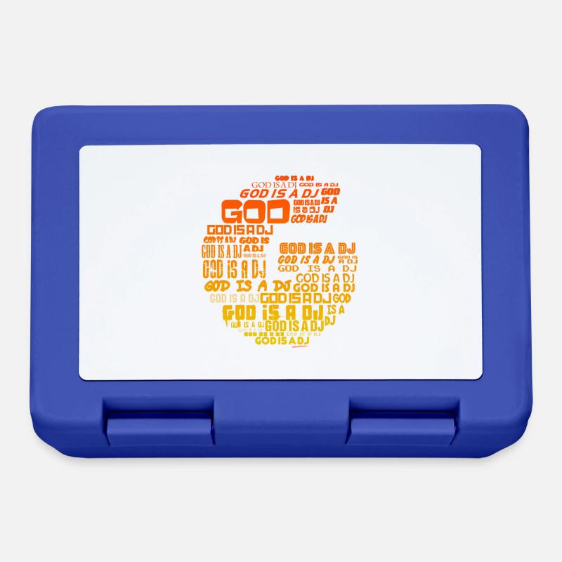 God Is A DJ - Lunchbox - royal blue