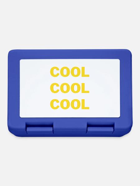 COOLCOOLCOOL Brooklyn 99 - Brotdose - Royalblau