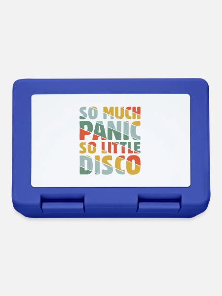 So much Panic so little Disco - Brotdose - Royalblau