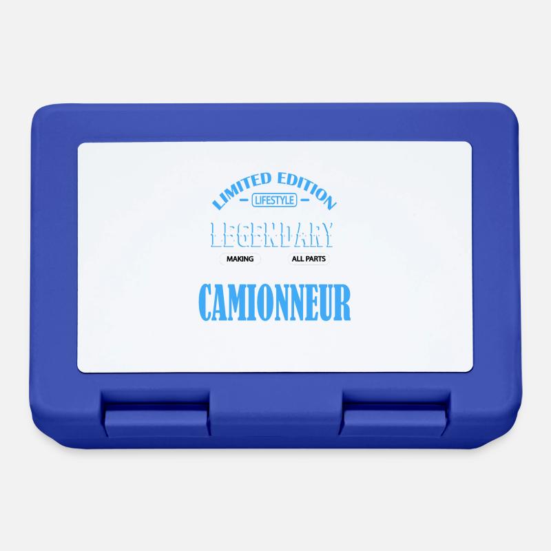 CAMIONNEUR - Boîte à goûter - bleu royal