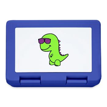 Cool Dino - Brotdose - Royalblau - Vorne