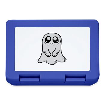 Little sweet ghost comic - Lunchbox - royal blue - Front