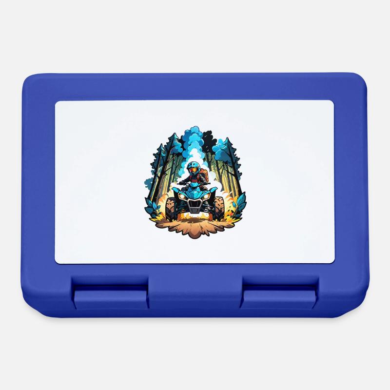 Quad & Offroad - Brotdose - Royalblau