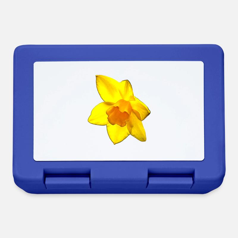 Flower, A731126 - Lunchbox - royal blue
