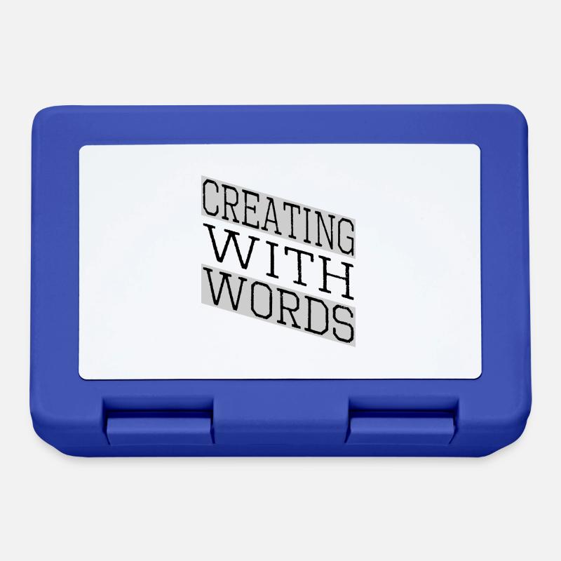 creative thinking self-publishing - Brotdose - Royalblau