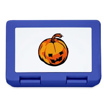 pumpkin - Lunchbox - royal blue - Front