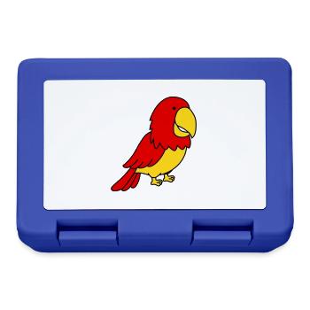 parrot - Lunchbox - royal blue - Front