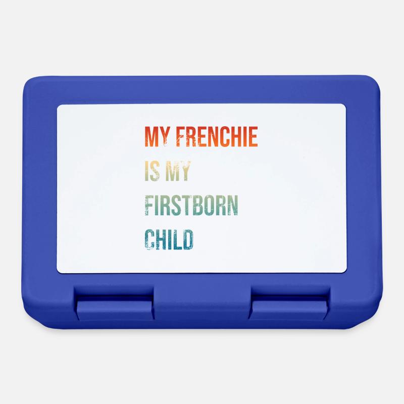 Frenchie Premier-né - Boîte à goûter - bleu royal