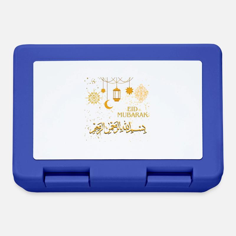 Ramadan, Eid Mubarak - Brotdose - Royalblau