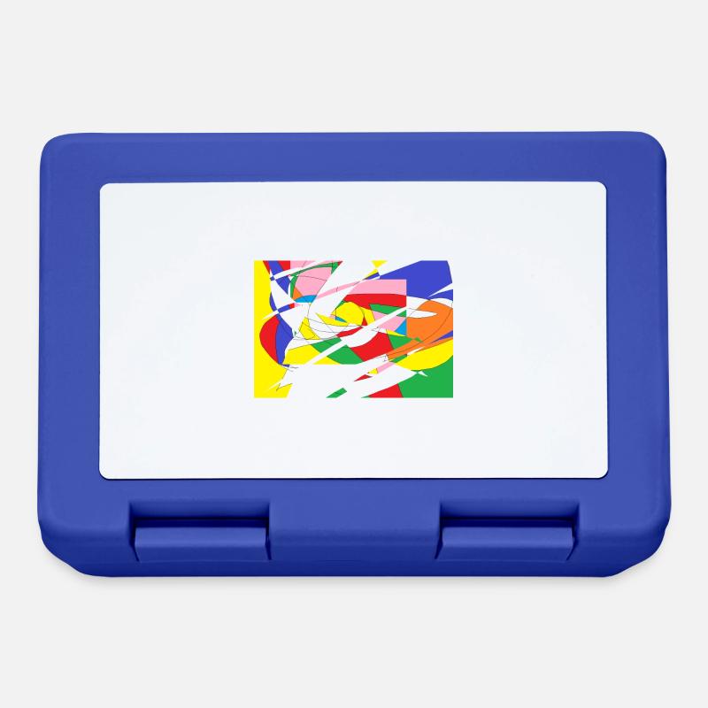 Pattern - Lunchbox - royal blue