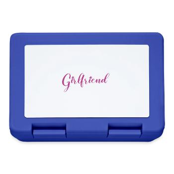 I'm Not His Girlfriend 7 - Brotdose - Royalblau - Vorne