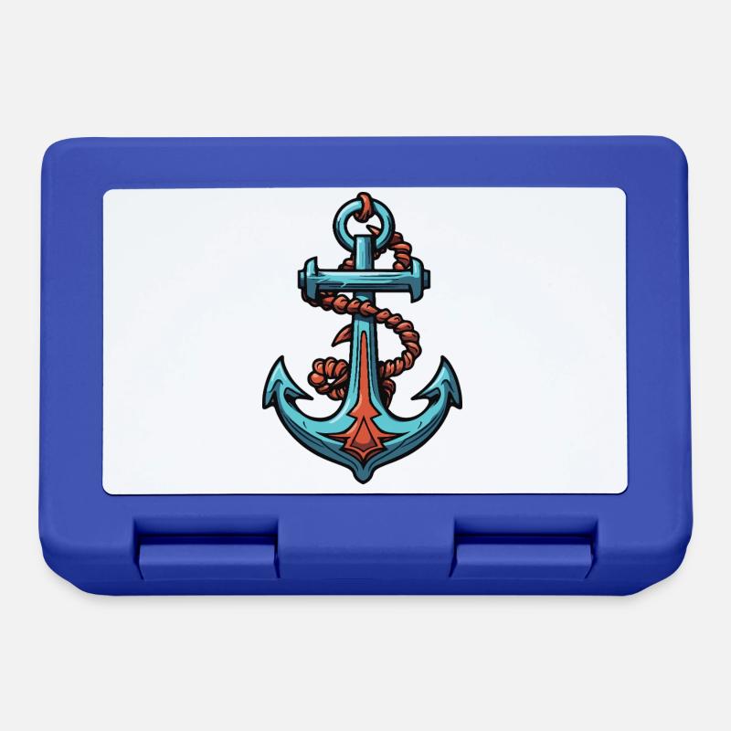 Anker Design - Brotdose - Royalblau