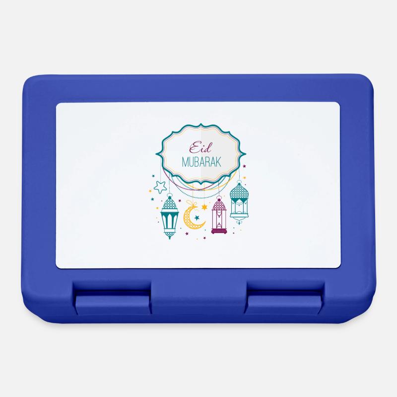 Eid Mubarak - Lunchbox - royal blue
