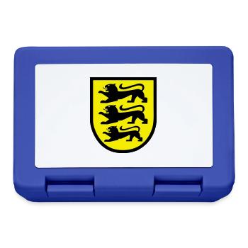Baden-Württemberg - Brotdose - Royalblau - Vorne