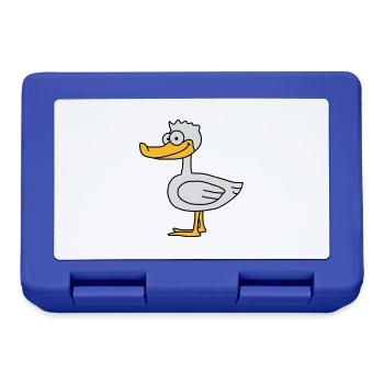 Duck - Lunchbox - royal blue - Front