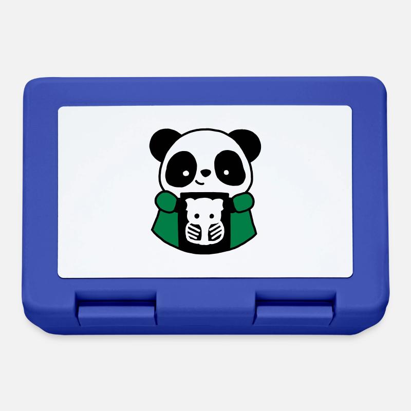 Panda TSRM radiology technician - Lunchbox - royal blue