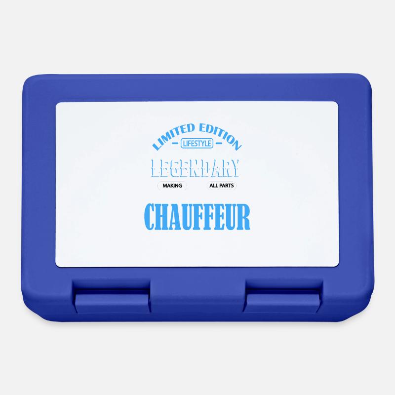CHAUFFEUR - Boîte à goûter - bleu royal