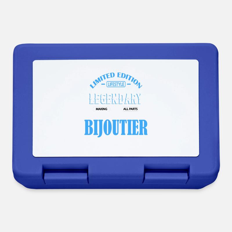BIJOUTIER - Boîte à goûter - bleu royal