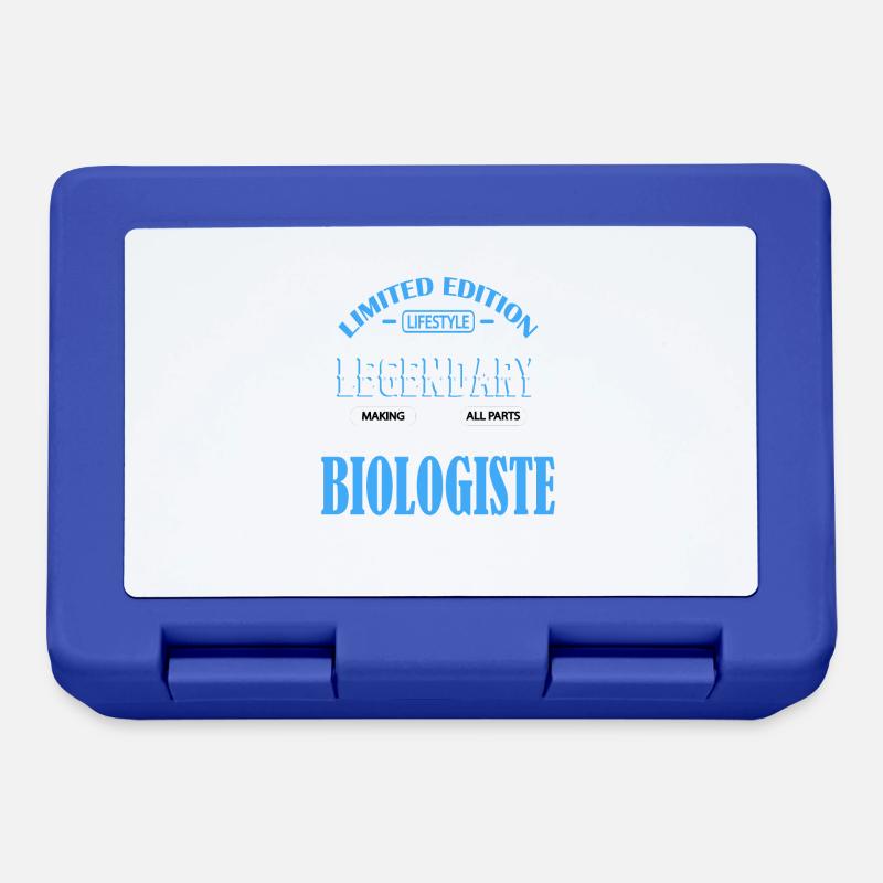 BIOLOGISTE - Boîte à goûter - bleu royal