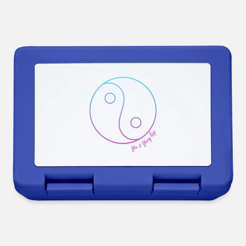 Yin et yang hanche - Boîte à goûter - bleu royal