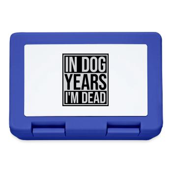 in dog years Dead - Brotdose - Royalblau - Vorne