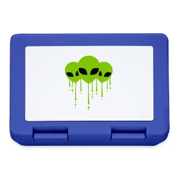 Graffiti Team 3 Aliens - Lunchbox - royal blue - Front