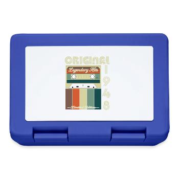 Legendary 1948 Anniversary - Lunchbox - royal blue - Front