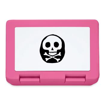 Skull & Bones - Lunchbox - pink - Front