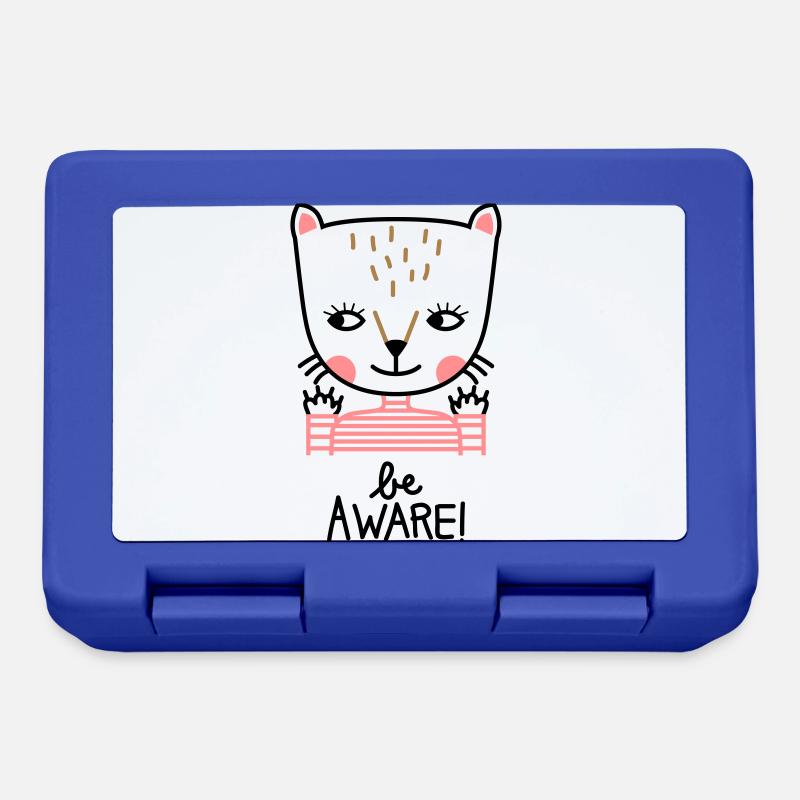 be aware - Brotdose - Royalblau
