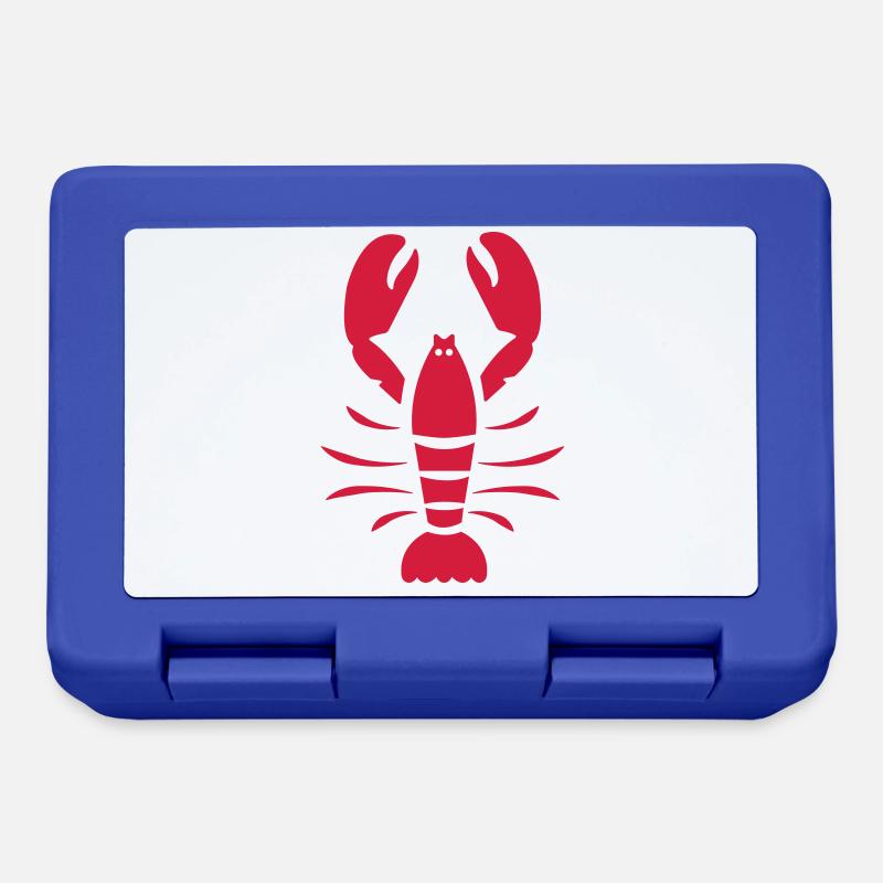 Lobster - Lunchbox - royal blue