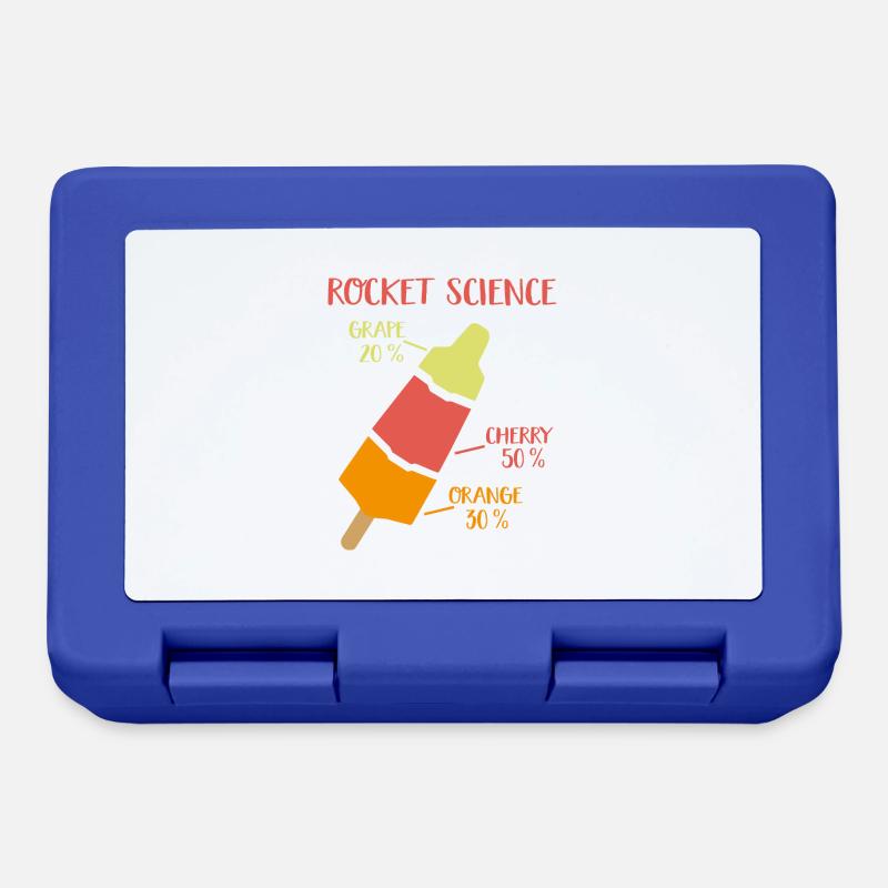 rocket science - Brotdose - Royalblau