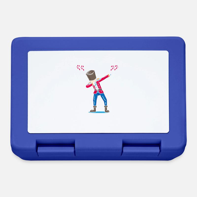 Dabbing Nussknacker Weihnachten Geschenk Dab - Brotdose - Royalblau