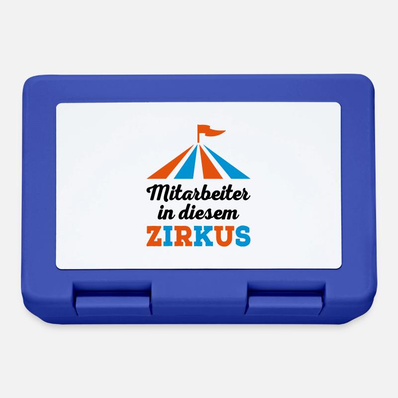 Mitarbeiter - Brotdose - Royalblau