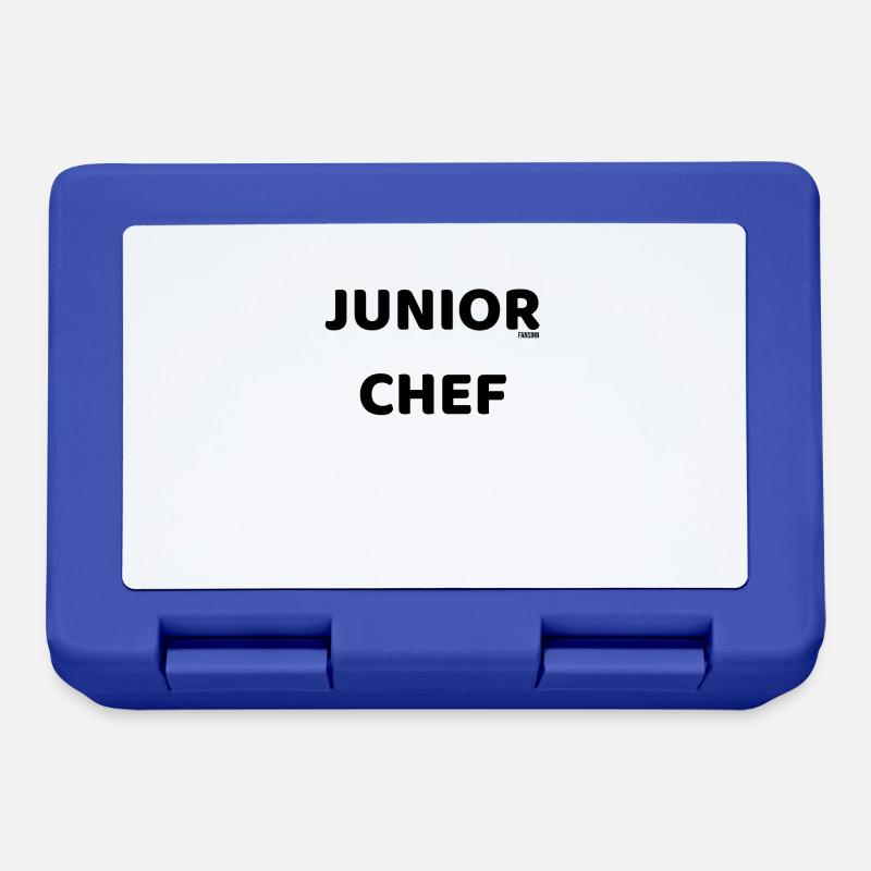 Junior Chef lustig Geschenk - Brotdose - Royalblau